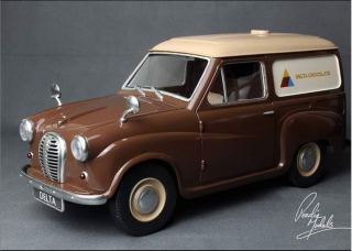 gallery/delta chocolate austin a35 delivery van